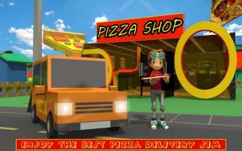 Blocky Pizza Delivery截图5