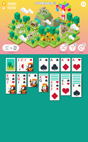 Age of solitaire：城市建筑卡牌游戏（拼图）截图5