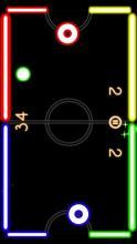 Glow Air Hockey Online截图5