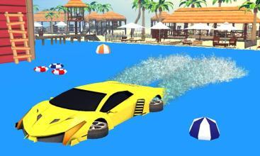 Water Surfer Super Car 2017截图5