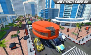 Elevated Bus Simulator: Futuristic Concept Driver截图5