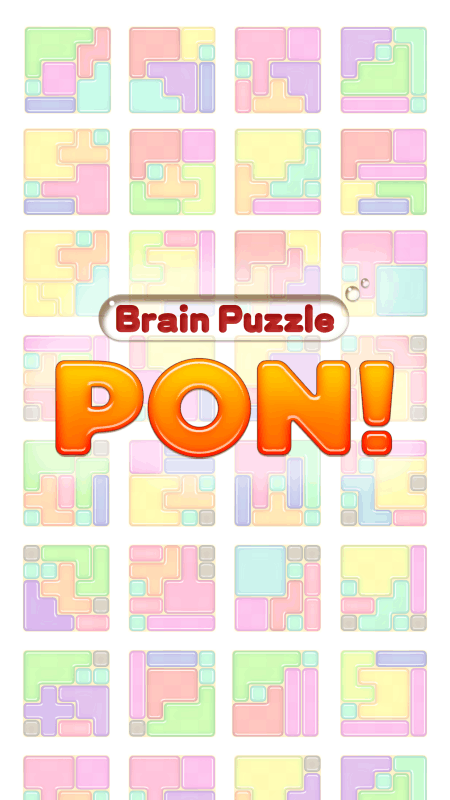 Brain Puzzle : PON! - Can you fit them all?截图