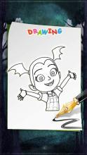 How To Draw Vampirina (Vampirina games)截圖3