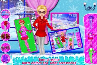 Winter Dressup And Hairdo - Snowman Salon截图5