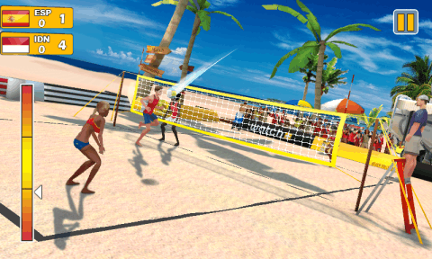 沙滩排球3D截图2