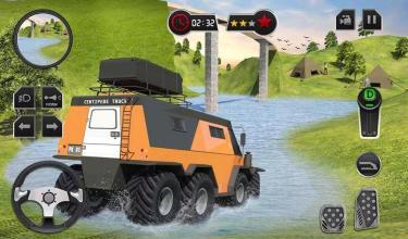 越野泥亚军卡车模拟3D：旋转轮胎 MudRunner Truck Simulator截图