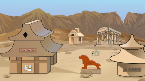Camel Escape From Desert截图