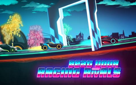 Car Games: Neon Rider Drives Sport Cars截圖5