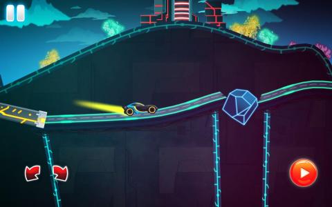 Car Games: Neon Rider Drives Sport Cars截图