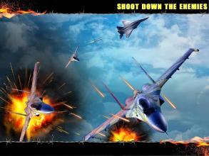 喷气式战斗机空袭 - 飞机空战3D截图2