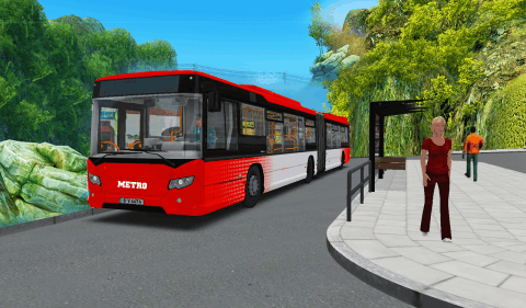 Metro Bus Games Real Metro Sim截图5