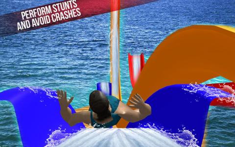 Sky Water Slide Flip Adventure Diving Stunts截图4