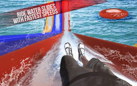 Sky Water Slide Flip Adventure Diving Stunts截图2
