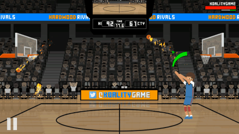 Hardwood Rivals Basketball截图2