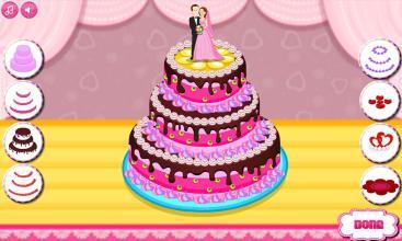 制作结婚蛋糕游戏截图
