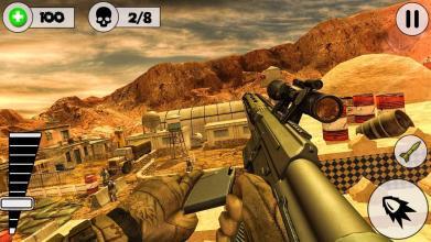 Mountain Sniper Gun Shooter: Top Shooting Game FPS截图5