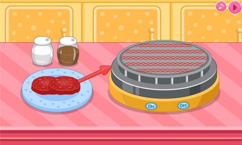 汉堡烹饪儿童游戏截图3