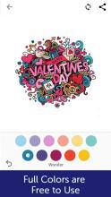 Valentine Day Coloring Book截图
