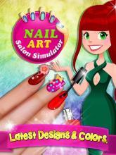 Nail Art Salon Simulator截图5