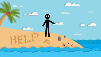 Stickman Escape - Island截图5