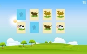 Animals for kids - Memory Game截图5