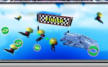 Sky Diving Air Stunts:US Military Sky Air Race截图5