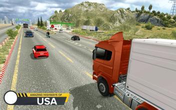 Big Truck Simulator 2018: USA Truckers截圖5