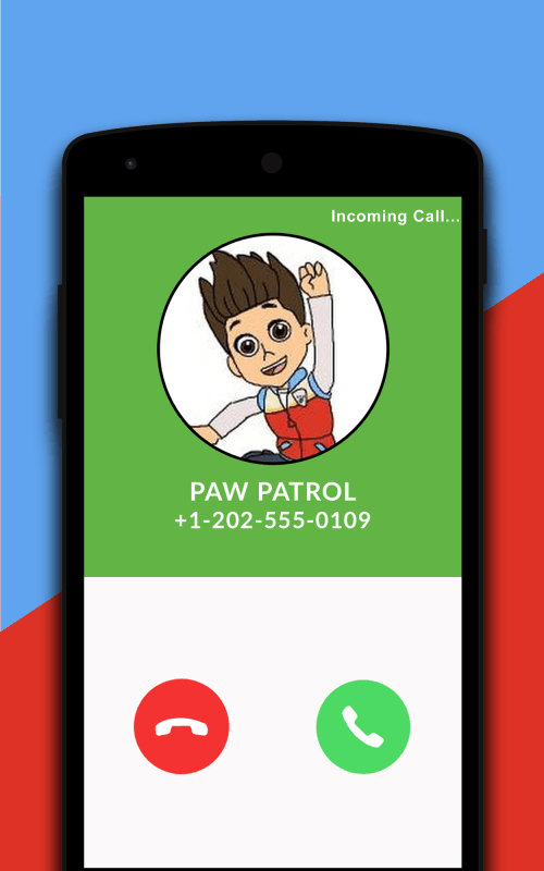 Ryder Paw Patrol Fake Call Simulator截图1