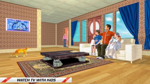 快乐 爸 模拟器 虚拟 现实 家庭 游戏截图4