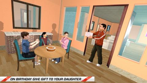 快乐 爸 模拟器 虚拟 现实 家庭 游戏截图1