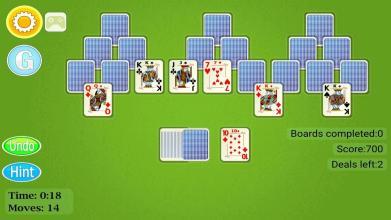 TriPeaks Solitaire Mobile截图5