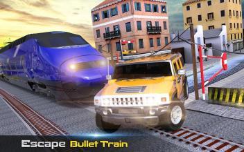 Train Vs Hummer Racing 3D截图5