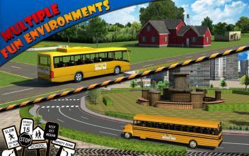 Schoolbus Driver 3D SIM截图5