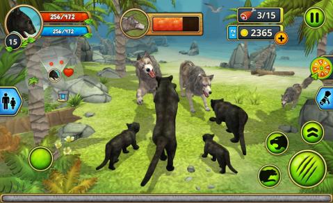 Panther Family Sim截图1