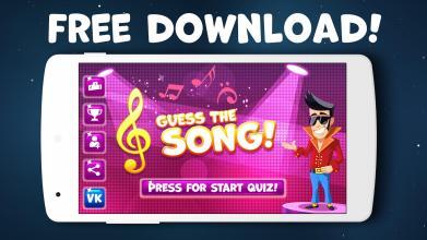 Guess The Song - Music & Lyrics POP Quiz Game 2017截图5