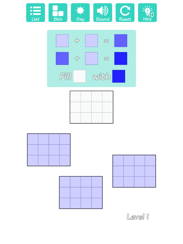 顏色塊拼圖截圖2