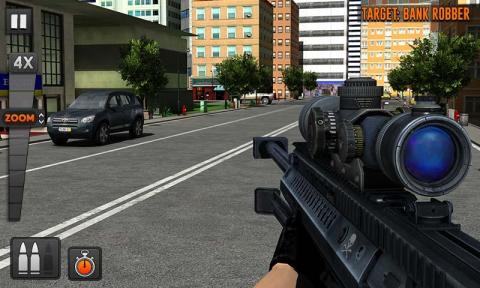 Street Bank Robbery 3D - best assault game截图1