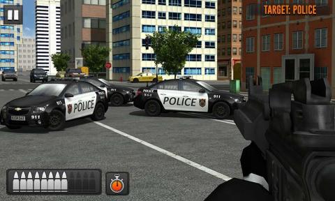 Street Bank Robbery 3D - best assault game截图