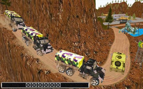 军队卡车司机 游 戏 3D截图4