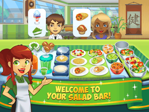 My Salad Bar - Healthy Food Shop Manager截图5