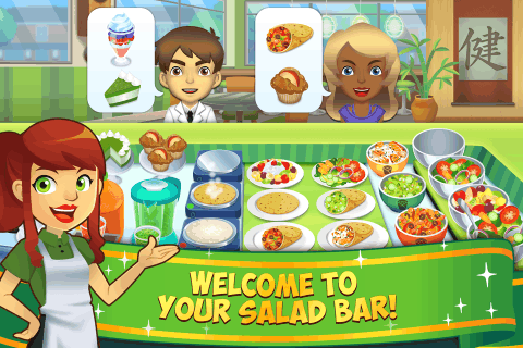 My Salad Bar - Healthy Food Shop Manager截图