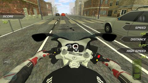 Highway Motorbike Rider截图3