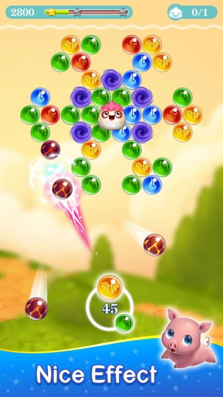 Monster Pet Pop Bubble Shooter截图5