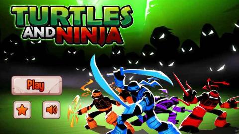 Ninja and Turtle :Shadow Fight截图