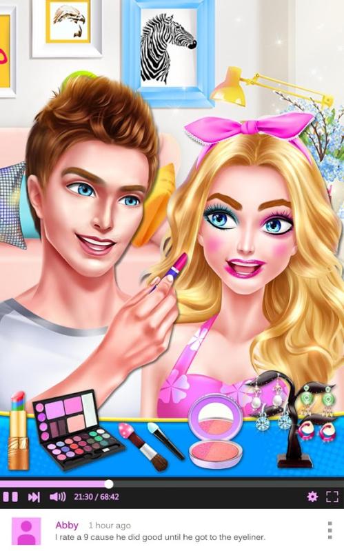 Boyfriend Does My Makeup Salon截图5