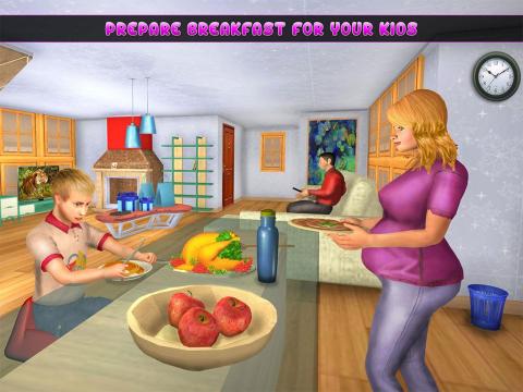 Pregnant Mom Virtual Family Happy Home截图5