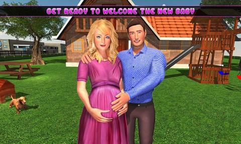 Pregnant Mom Virtual Family Happy Home截图3