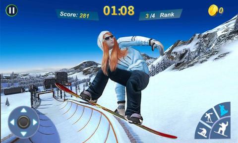 滑雪大師3D - Snowboard Master截圖