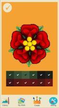 Color by Number – New Flowers Pixel Art截图4
