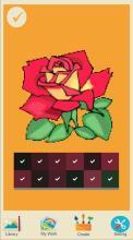 Color by Number – New Flowers Pixel Art截图2